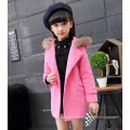 Christmas dresses for girls children cotton princess high quality hoddie pink colour jackets children high class winter new year